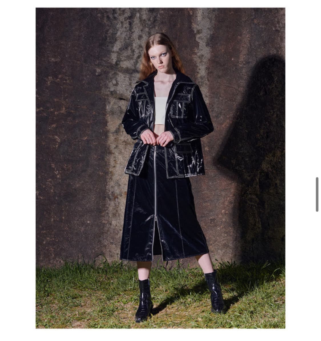 비건타이거 페이크 레더자켓 블랙 상품이미지4