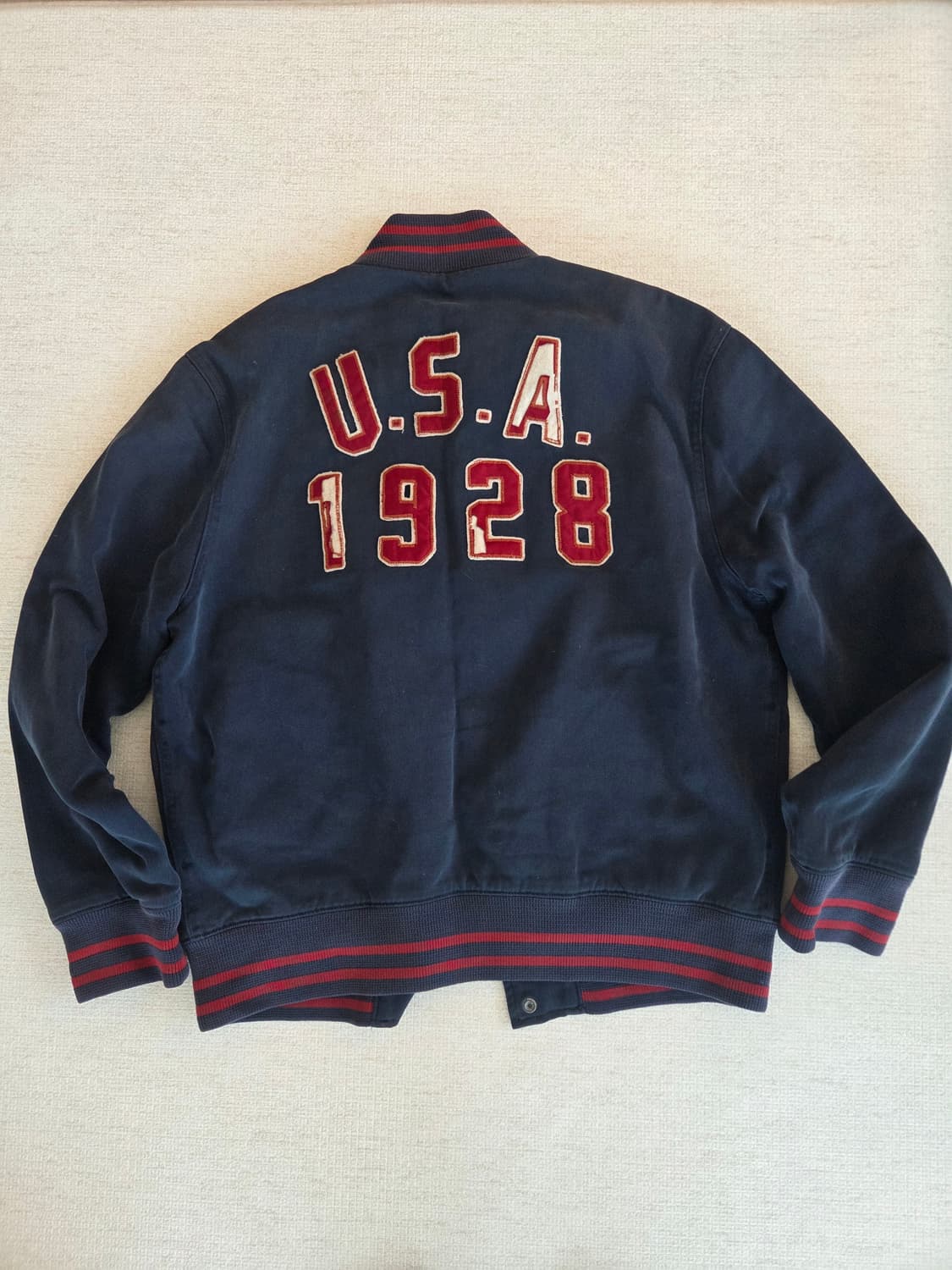 폴로 랄프로렌 P28 레터맨 바시티 자켓 상품이미지2