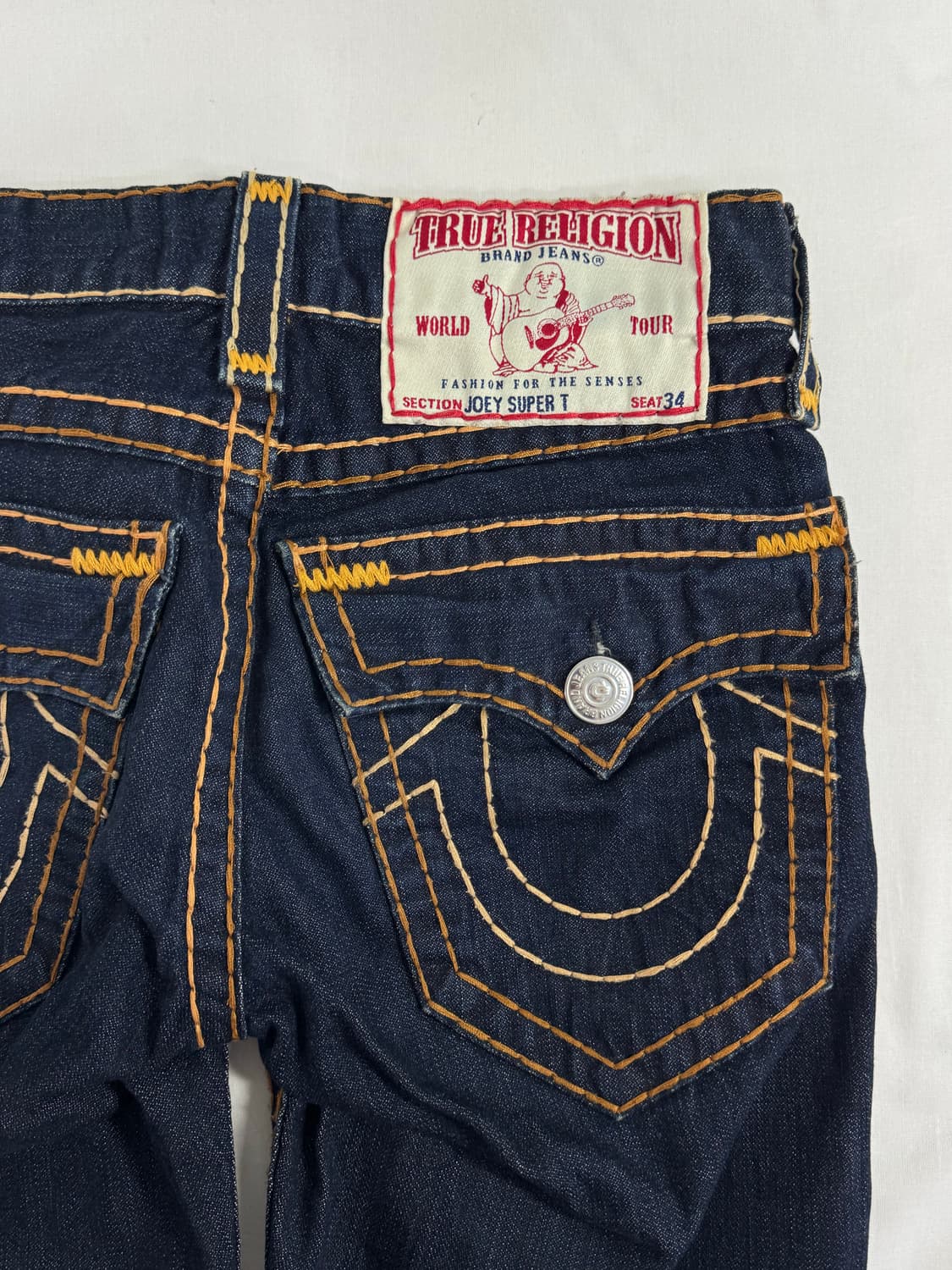 트루릴리젼 부츠컷 진청 데님팬츠 28 상품이미지4