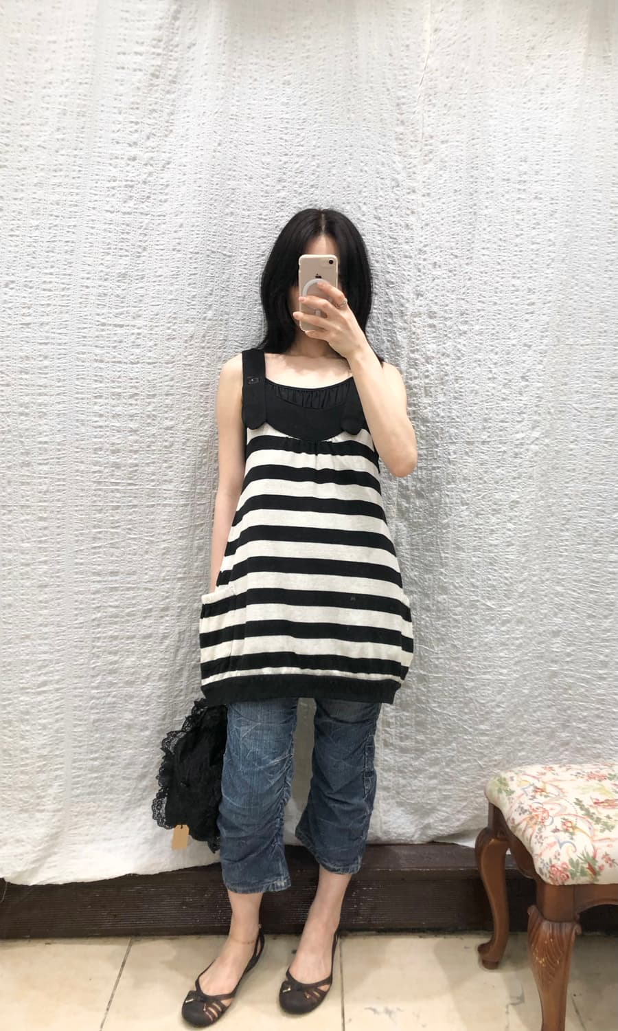Coco stripe curve knit 상품이미지3