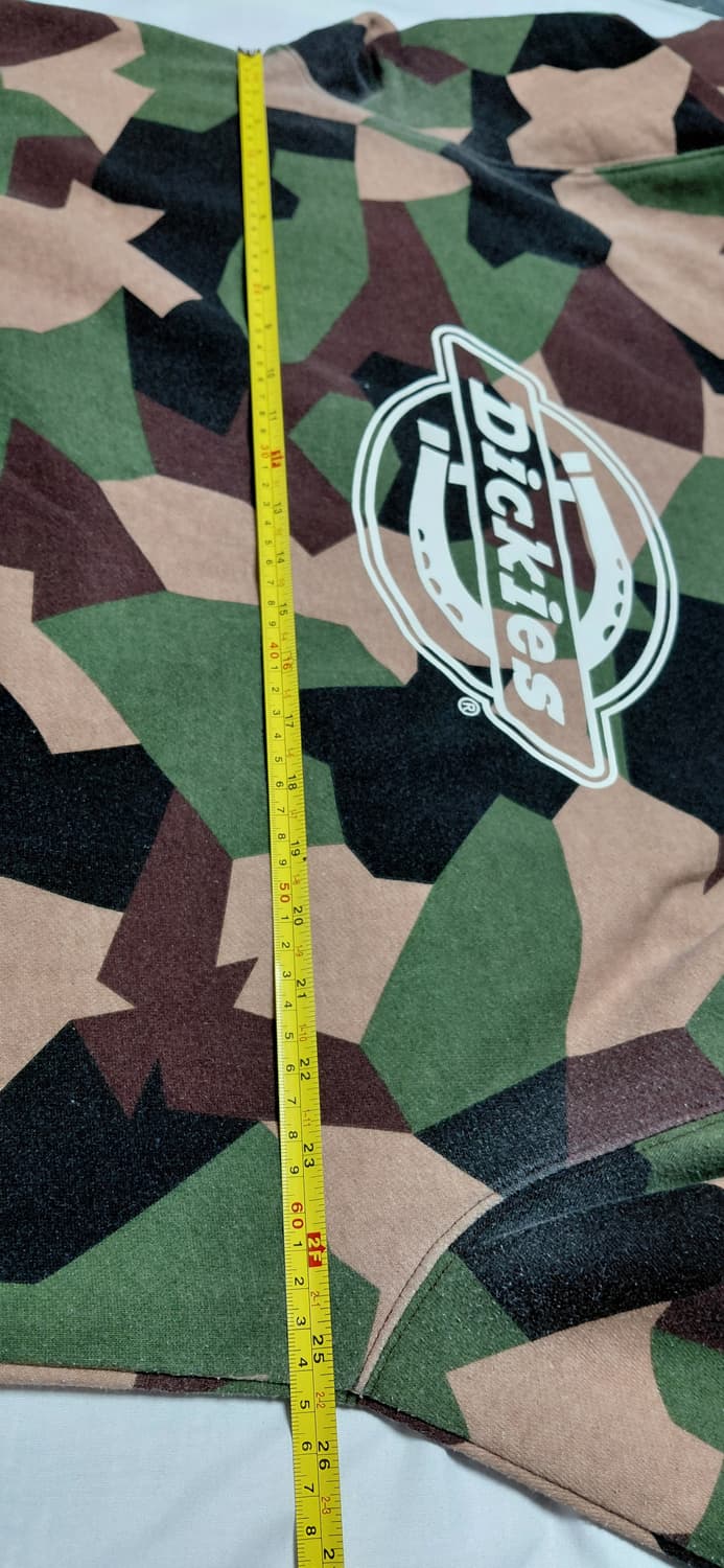 일본 Dickies 디키즈 카모 후드티 XXL (110) 상품이미지9