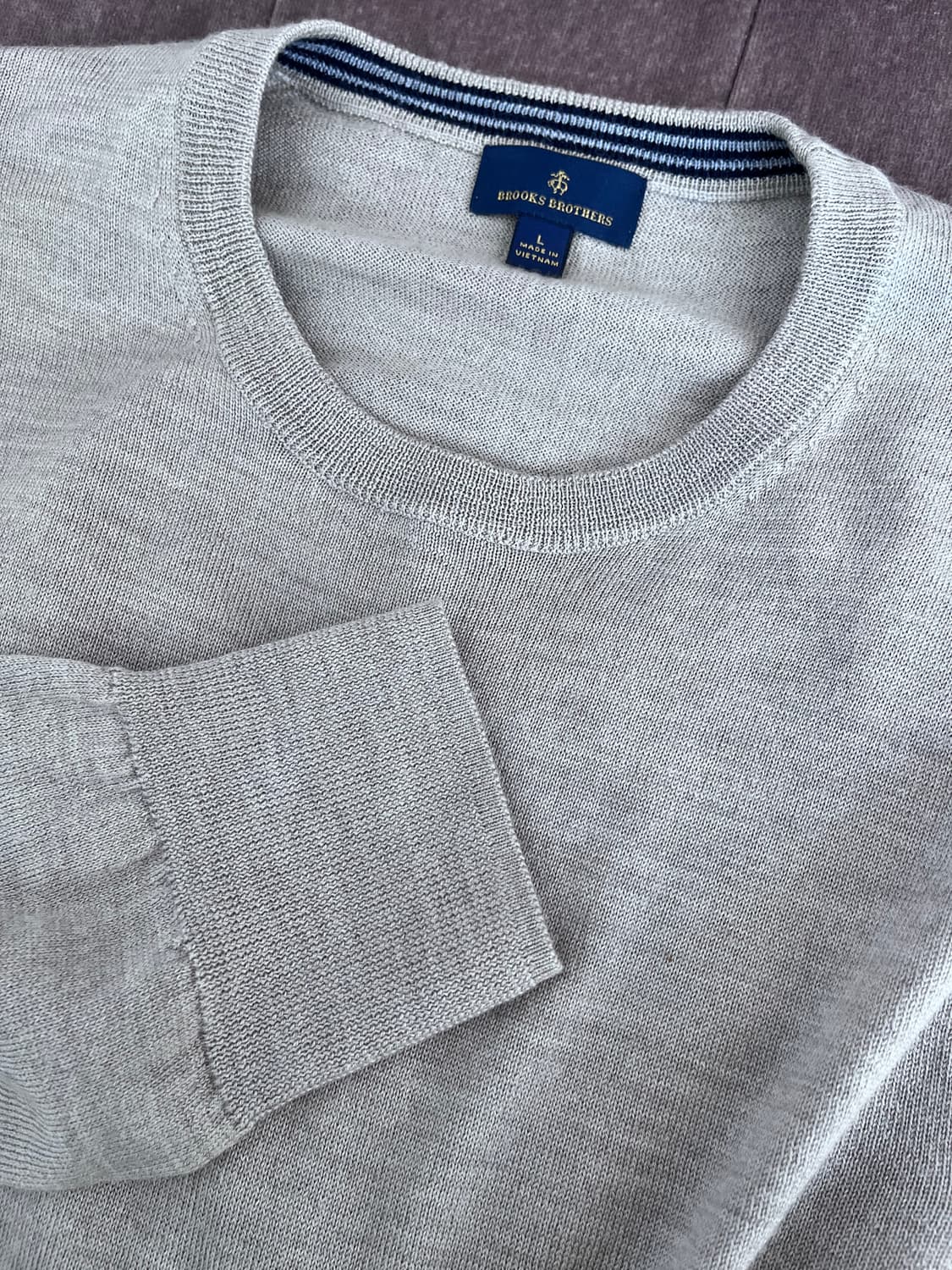 브룩스브라더스 남성 울라운드니트 L사이즈 상품이미지6