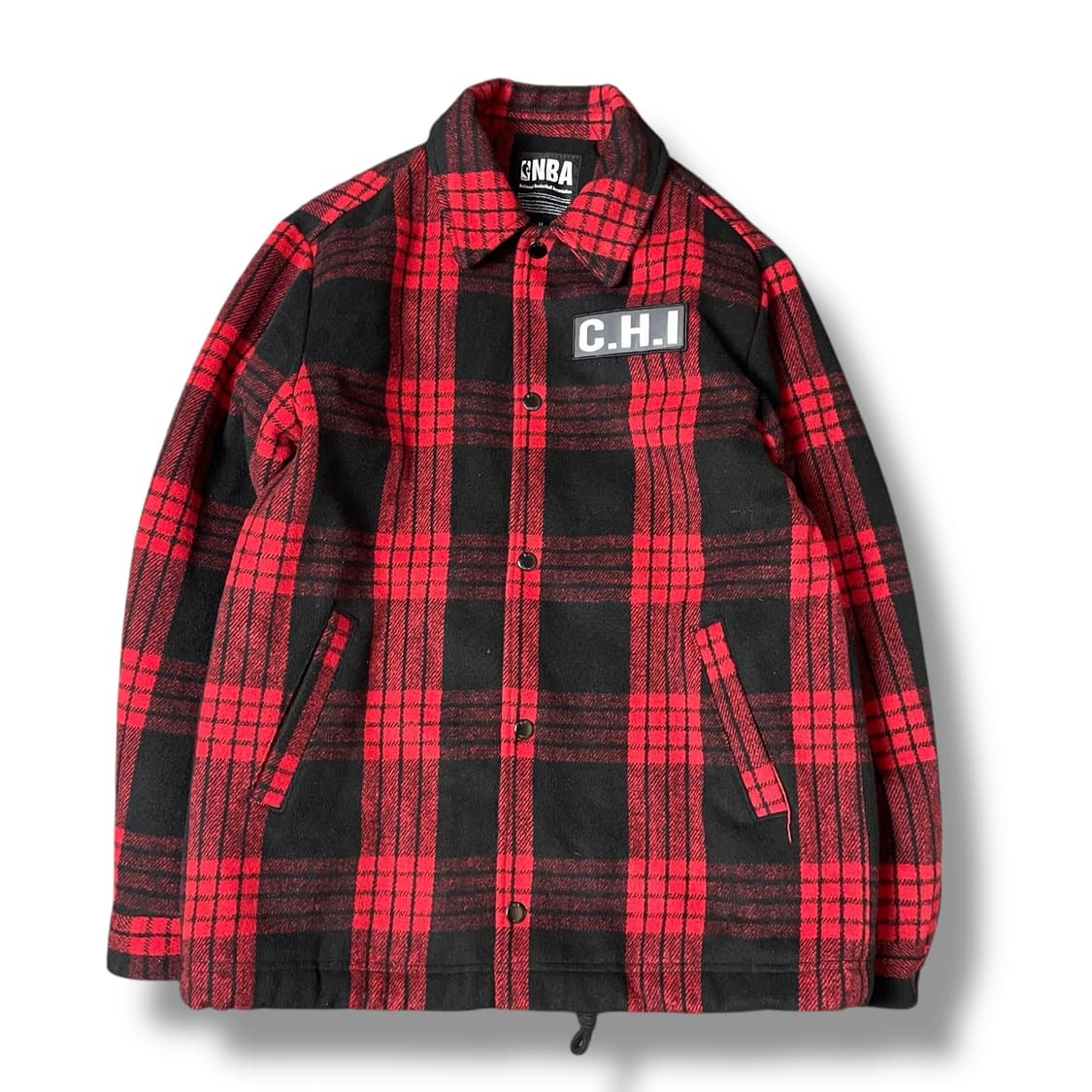 NBA 시카고불스 체크 누빔 점퍼 자켓 M 상품이미지1