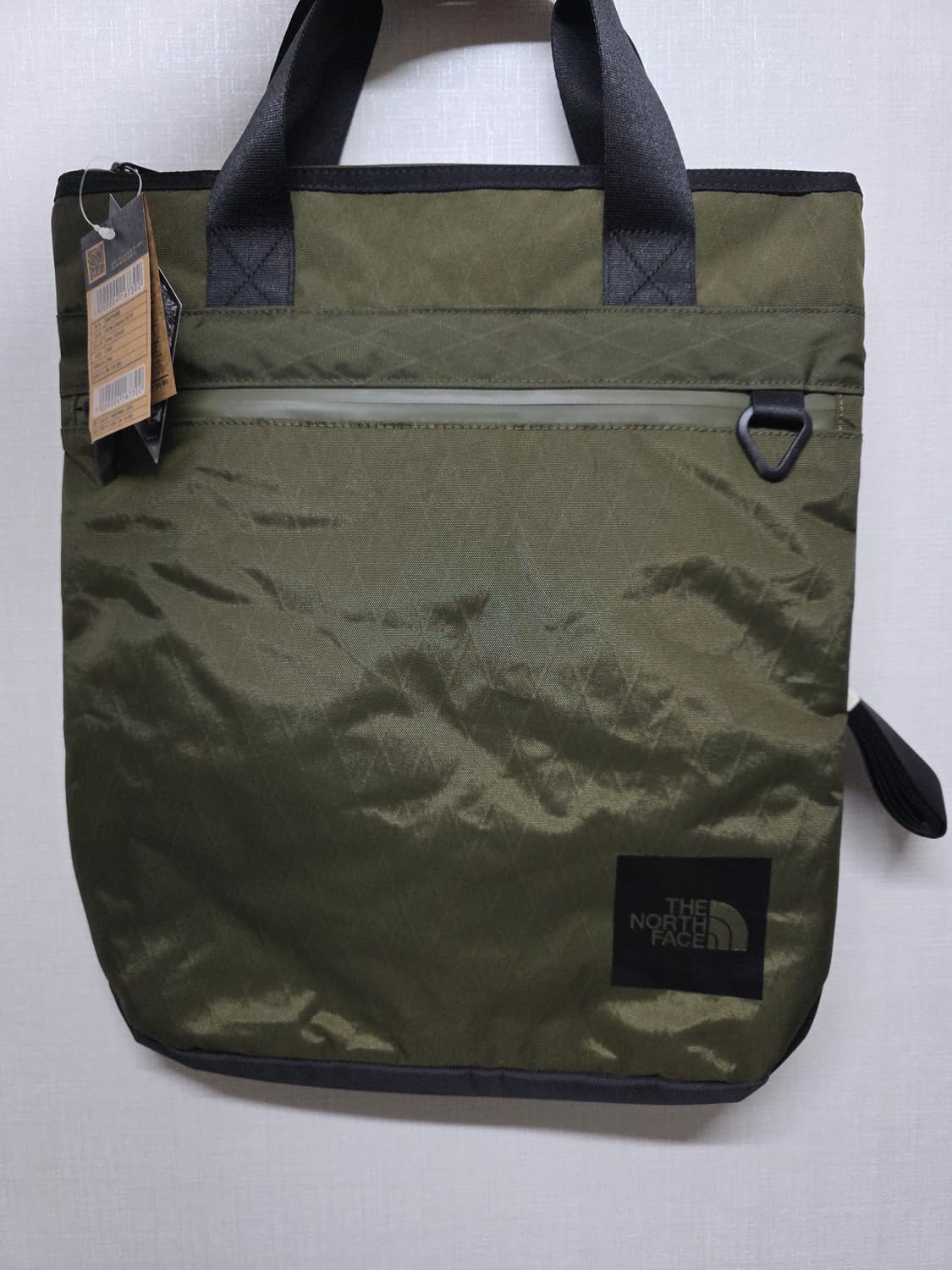 노스페이스 토트백(크로스백 겸)카키 새상품 정가12만원 상품이미지3