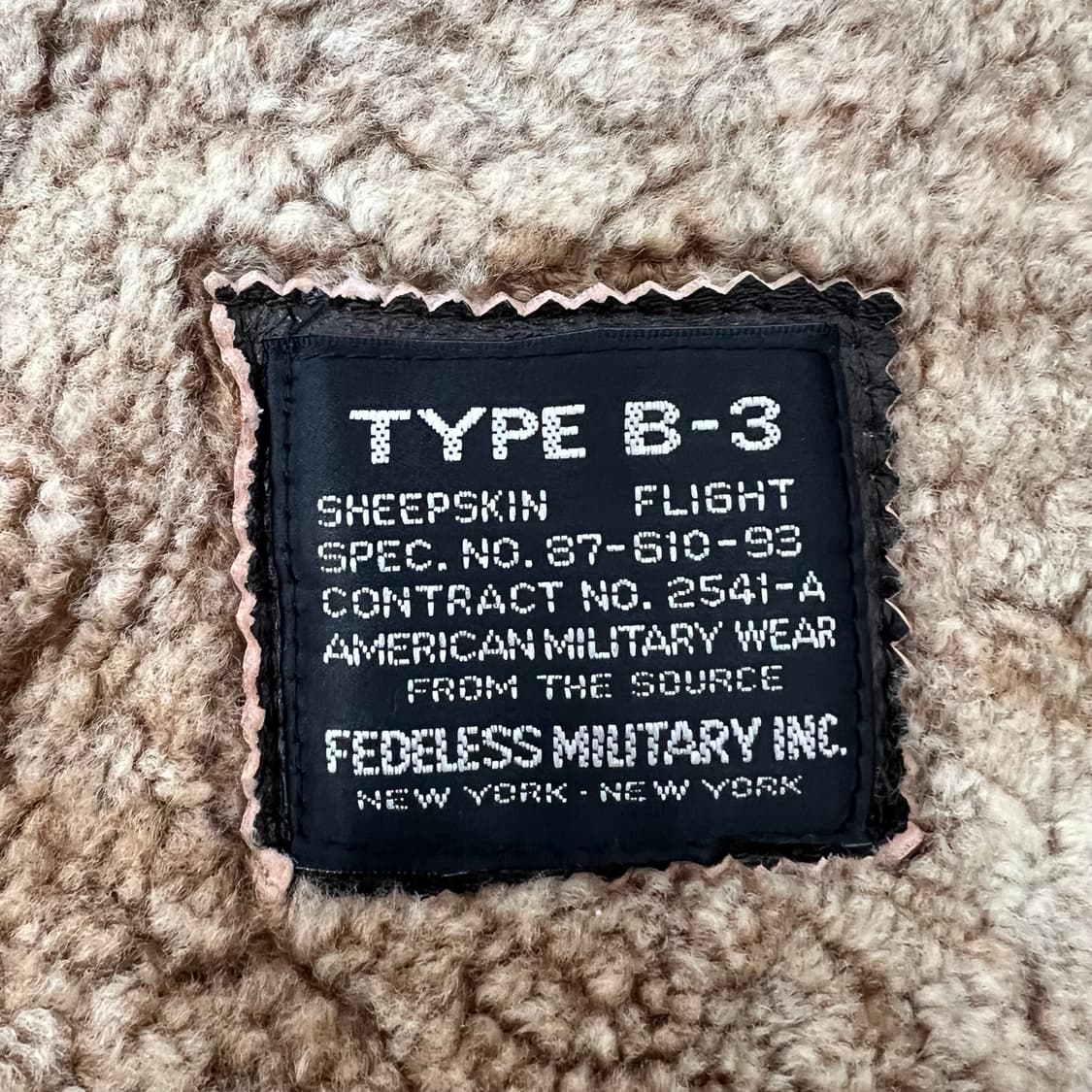 빈티지 B-3 무톤 자켓 상품이미지8