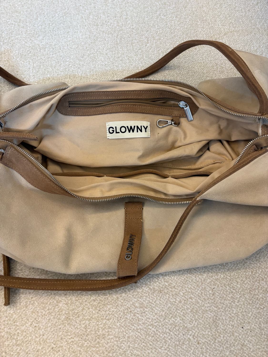 글로니 스웨이드 숄더백  상품이미지2