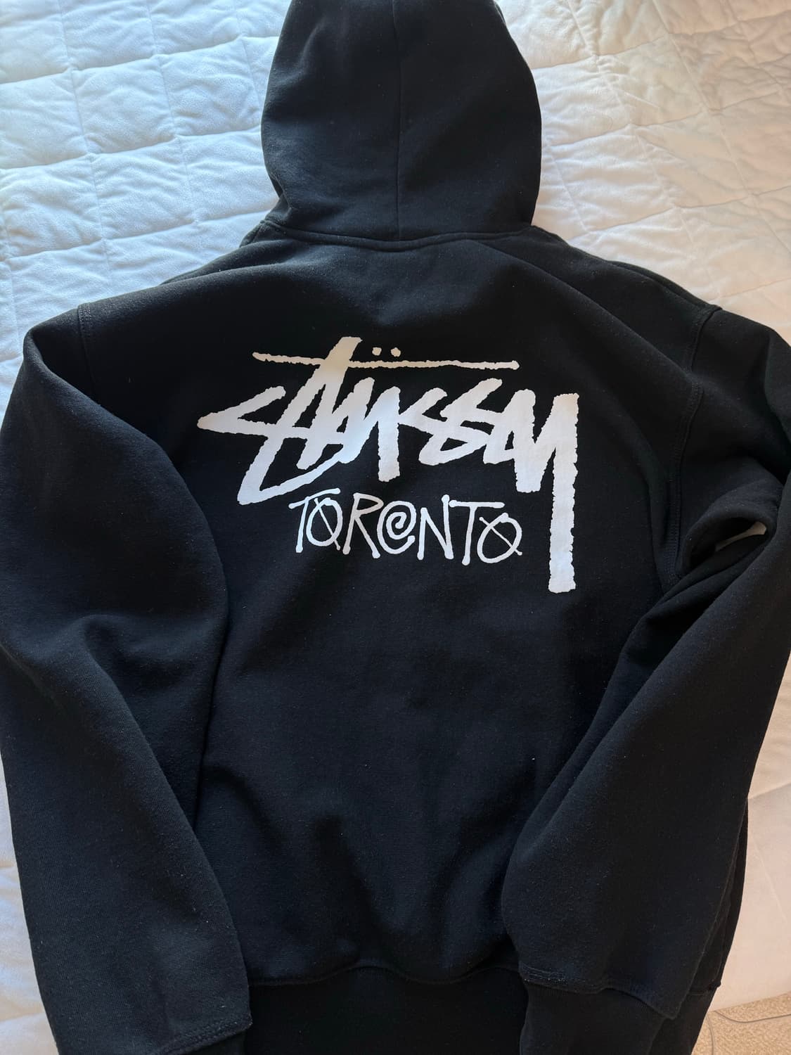 스투시 토론토 기모 후드티L 상품이미지2