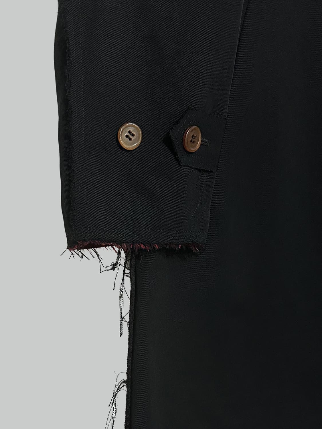 꼼데가르송 블랙 코트 상품이미지3