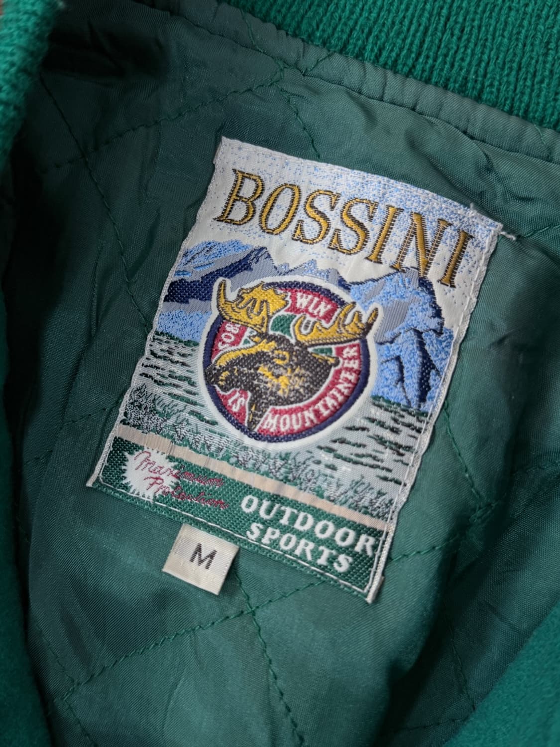 90s 빈티지 Bossini 바시티 자켓 상품이미지6