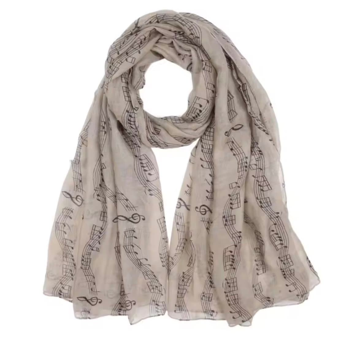 음표 스카프 상품이미지1