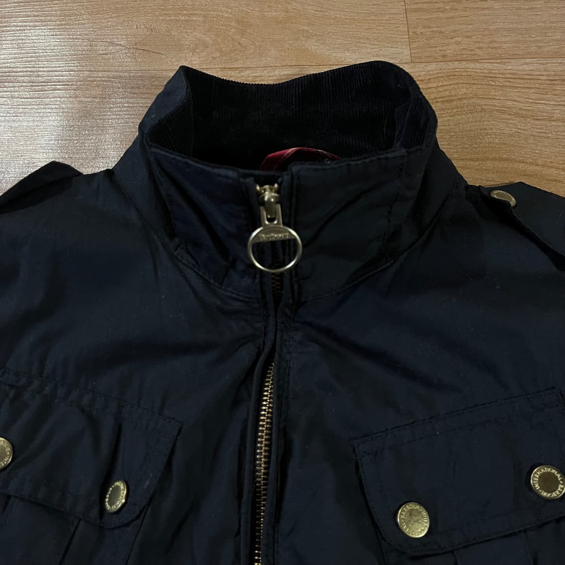 [여55] 바버 왁스 자켓 상품이미지4