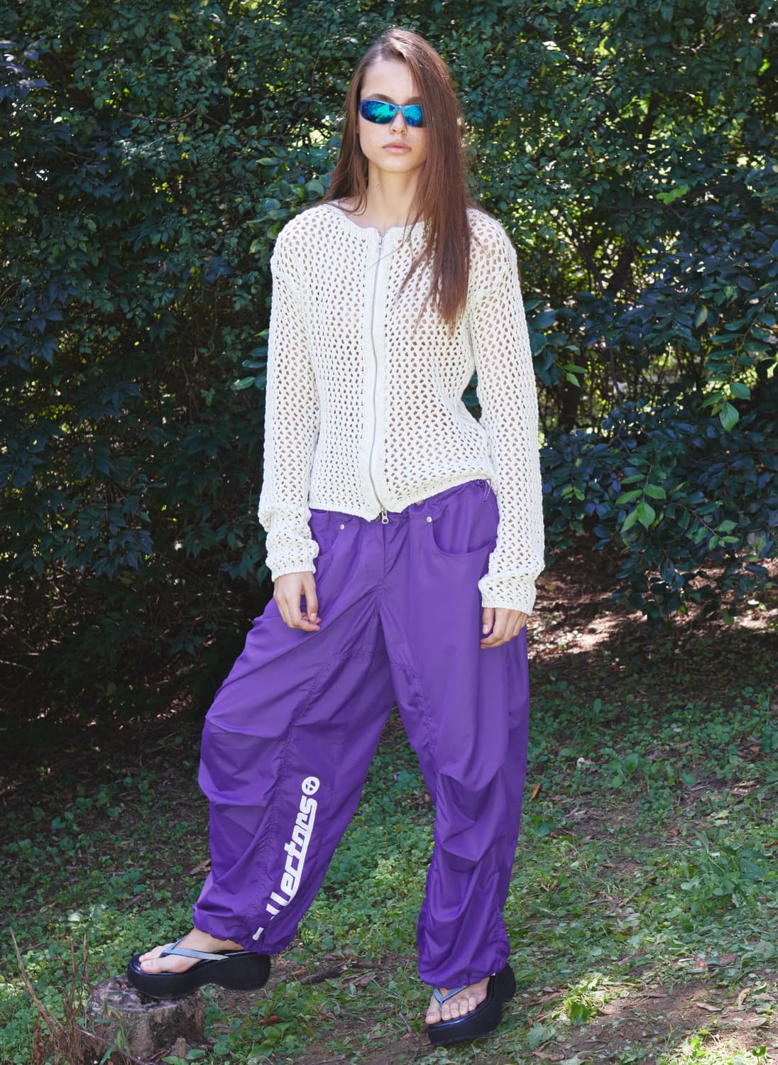 Open yy 크로셰 집업 상품이미지2