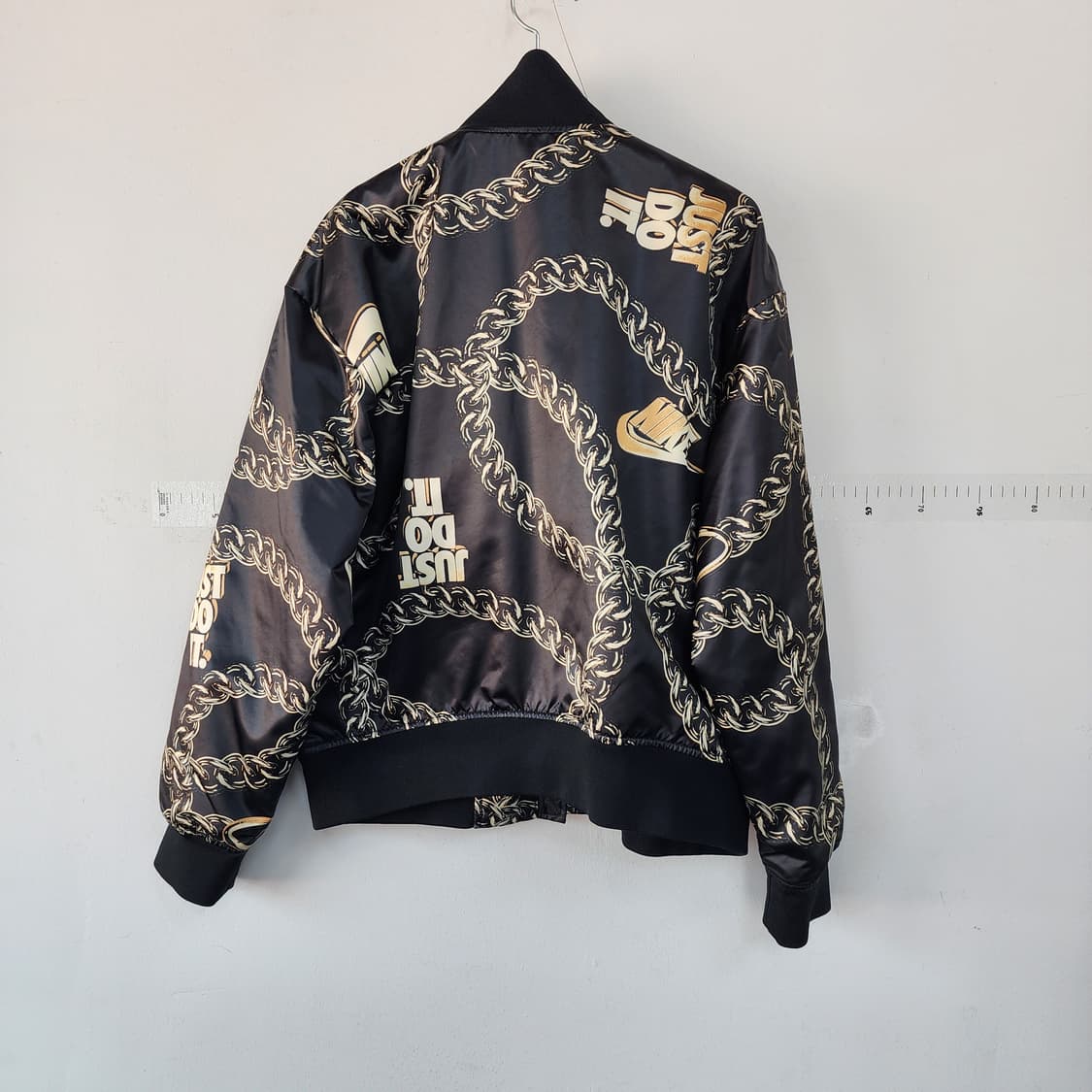 나이키 체인 블랙 봄버 자켓 상품이미지3