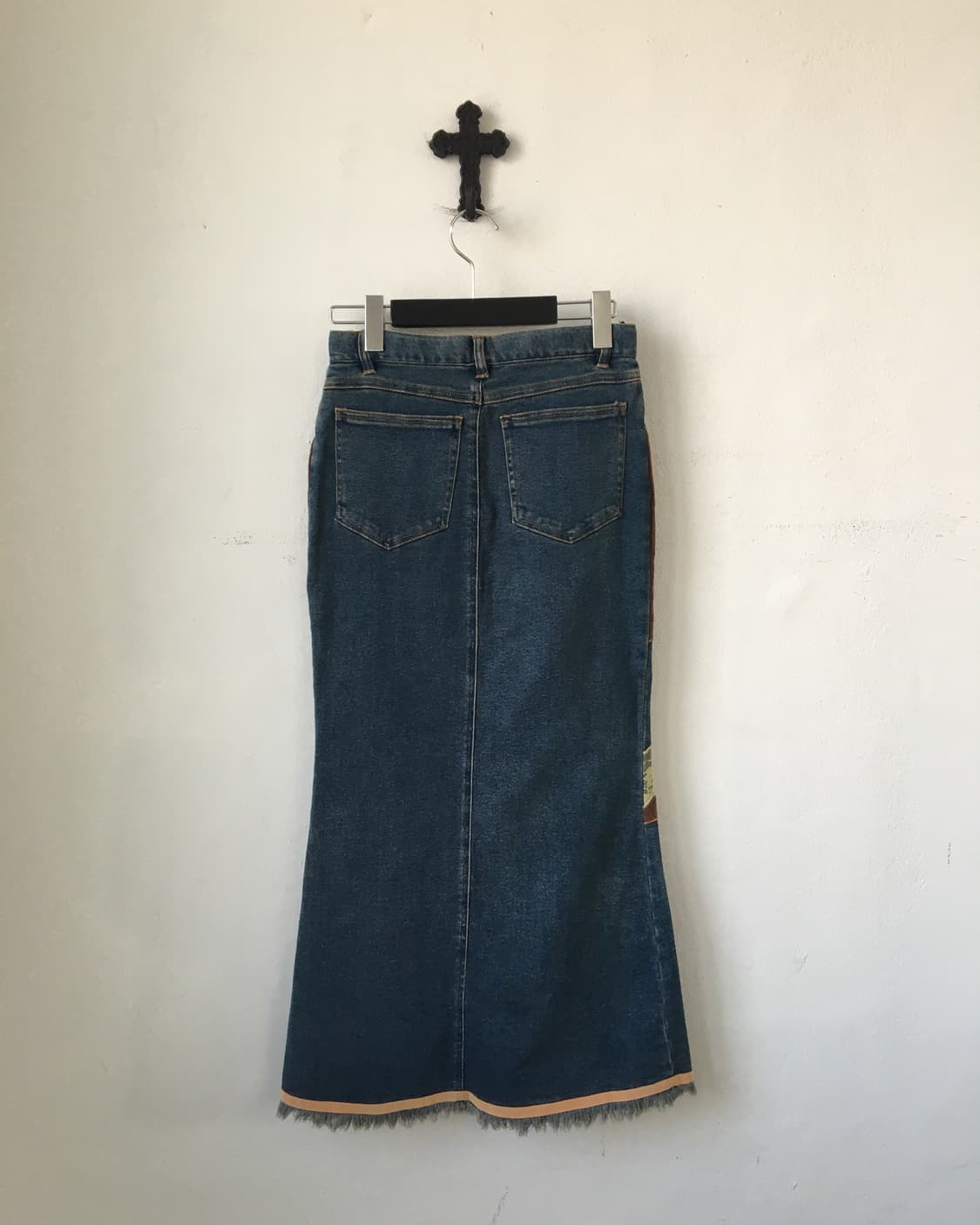 Western mood denim skirt 상품이미지3