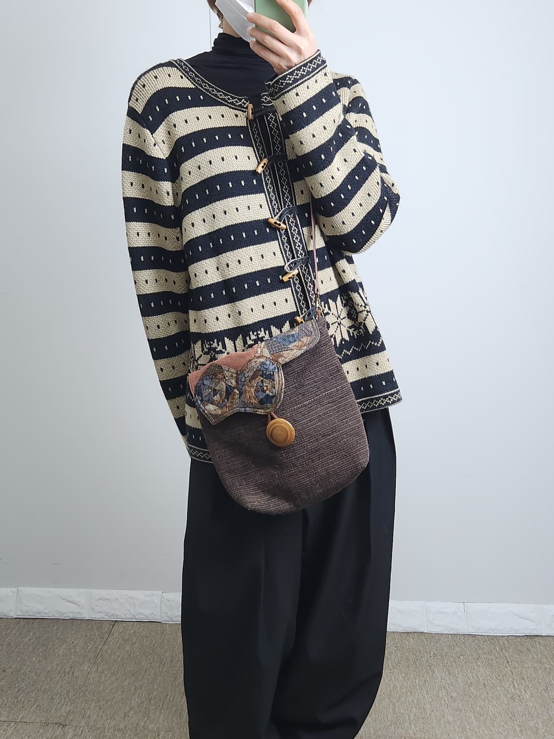 퀼트 크로스백 상품이미지2