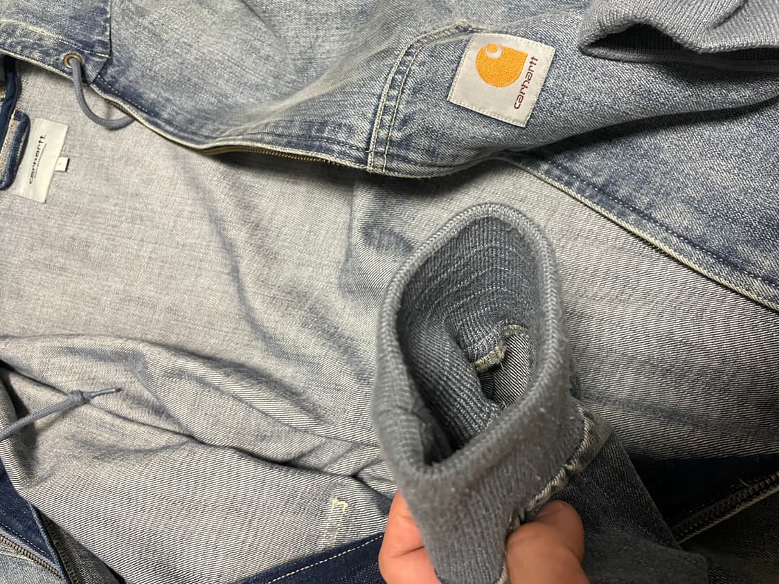 칼하트 데님 후드 상품이미지4