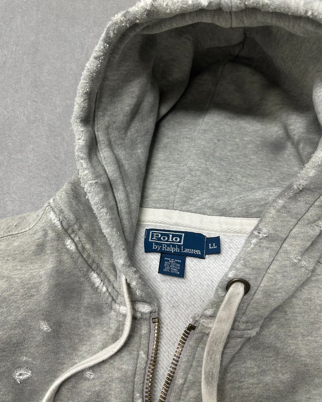 (L)폴로 커스텀 후드 집업-M2012 상품이미지5