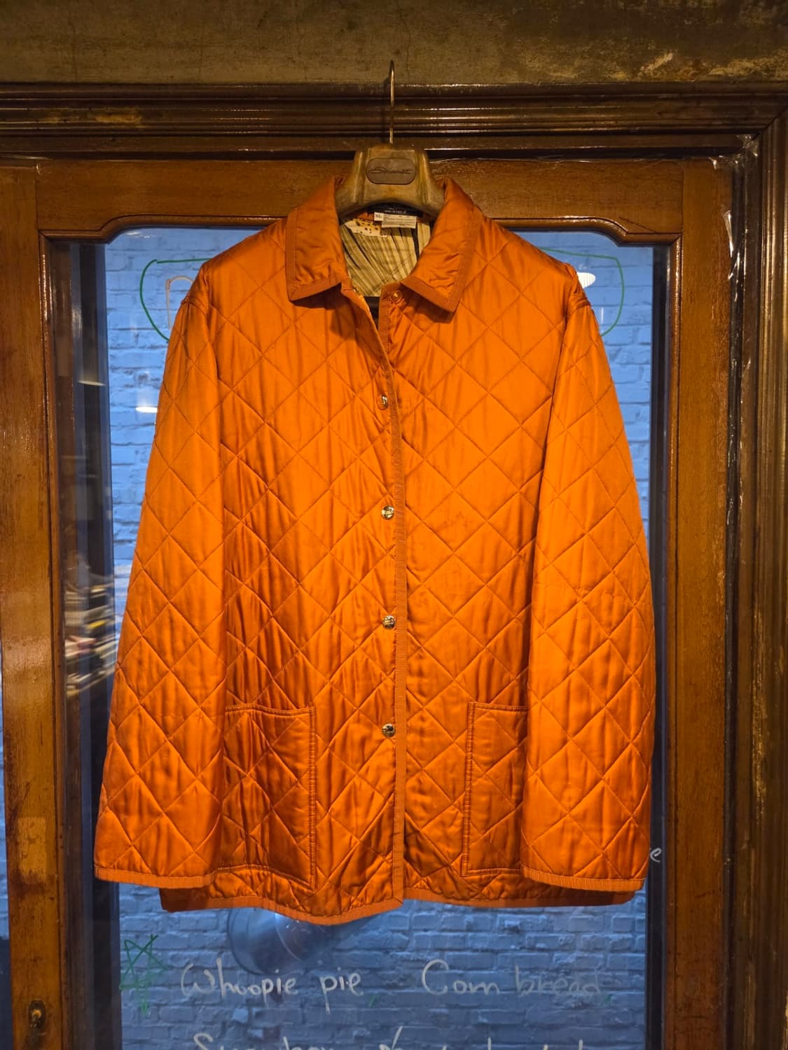 살바토레 페라가모 실크퀼팅자켓 상품이미지1