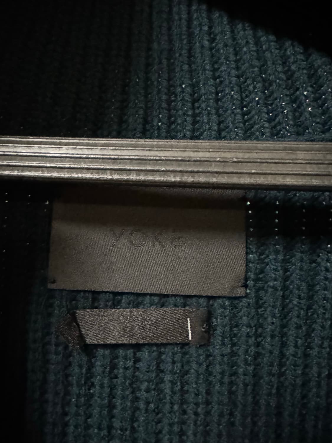 요크 도쿄 24fw yoke 짚업 니트 상품이미지4