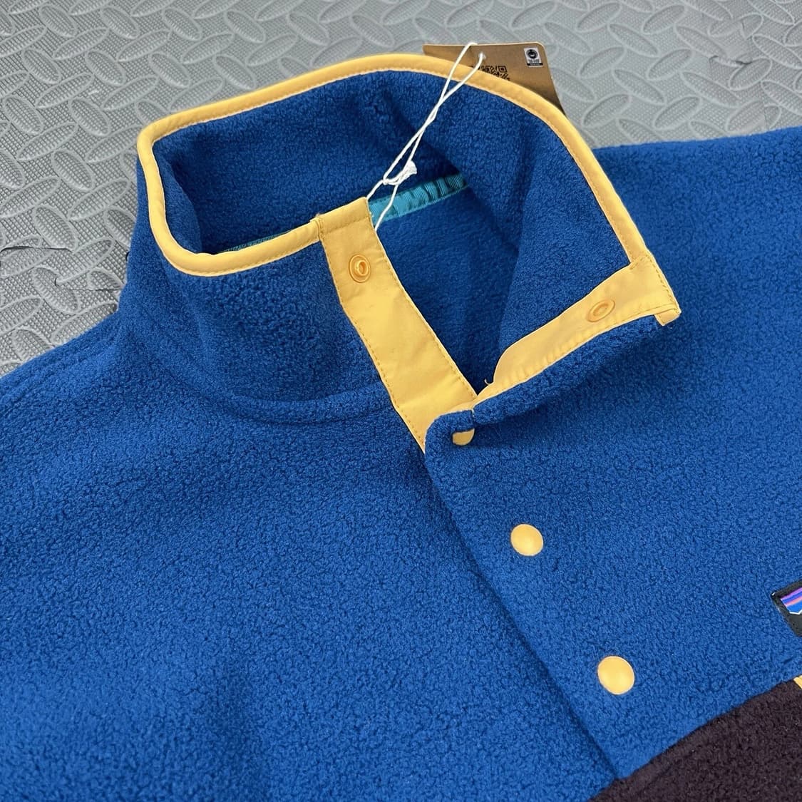 10s 파타고니아 신칠라 스냅-T 블루/브라운 상품이미지2