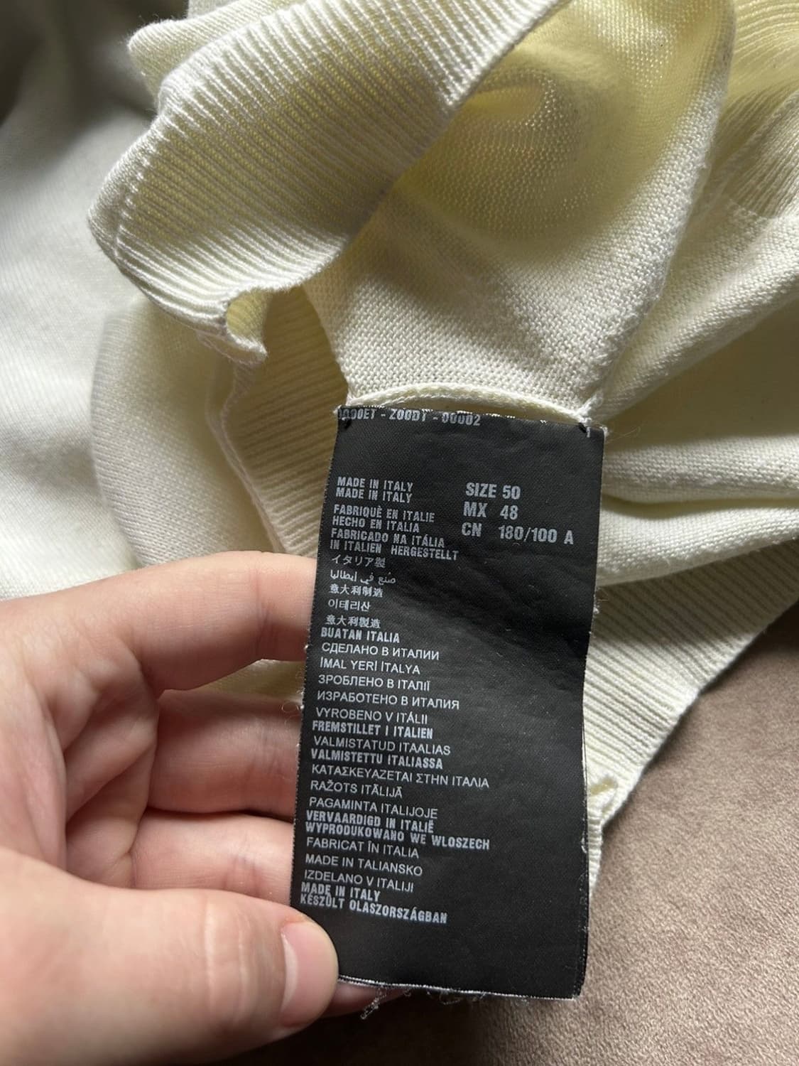 V-neck Tab Sweater 상품이미지6