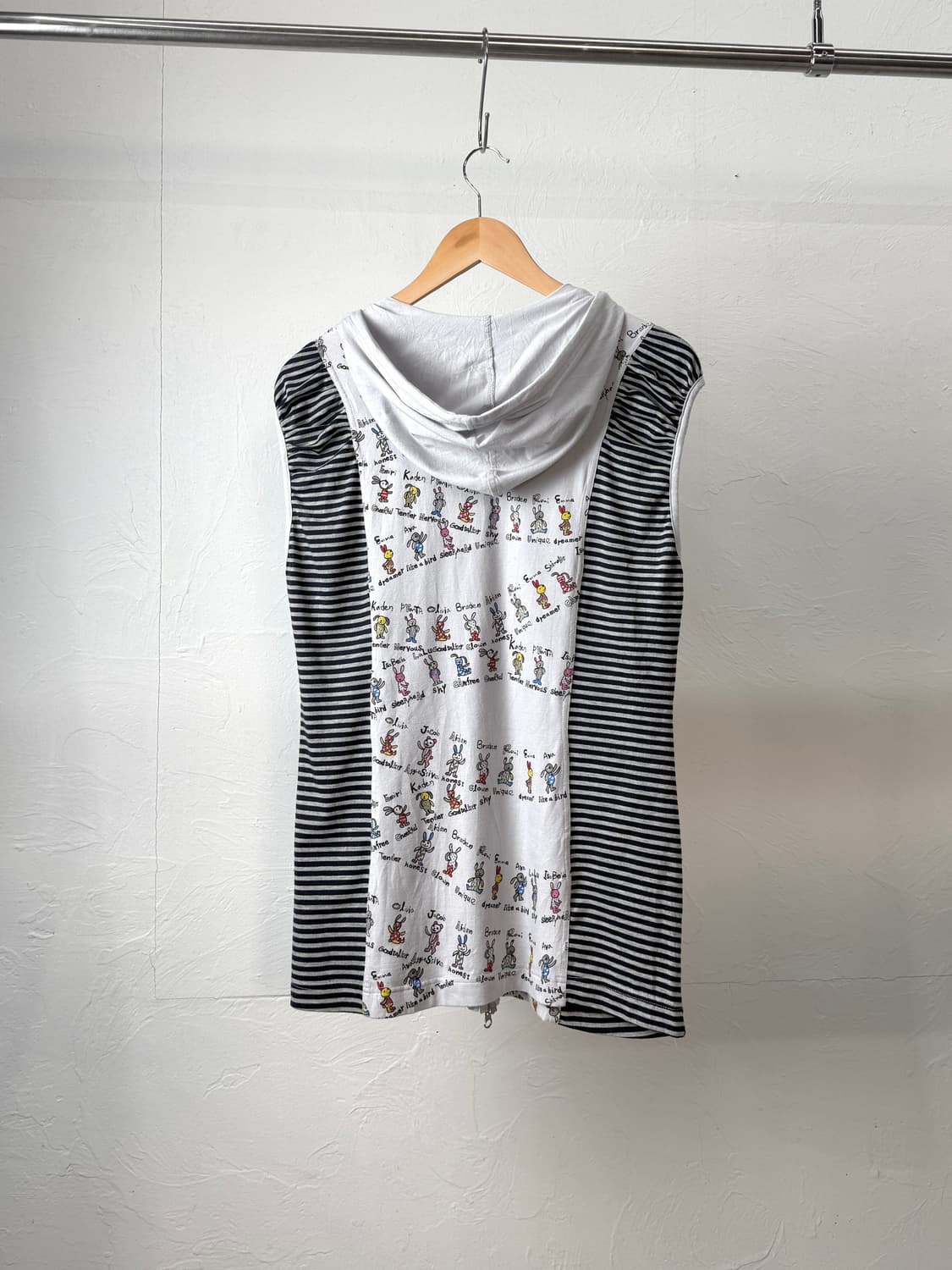 Via Faburrica 투웨이 후드 집업 베스트 상품이미지6