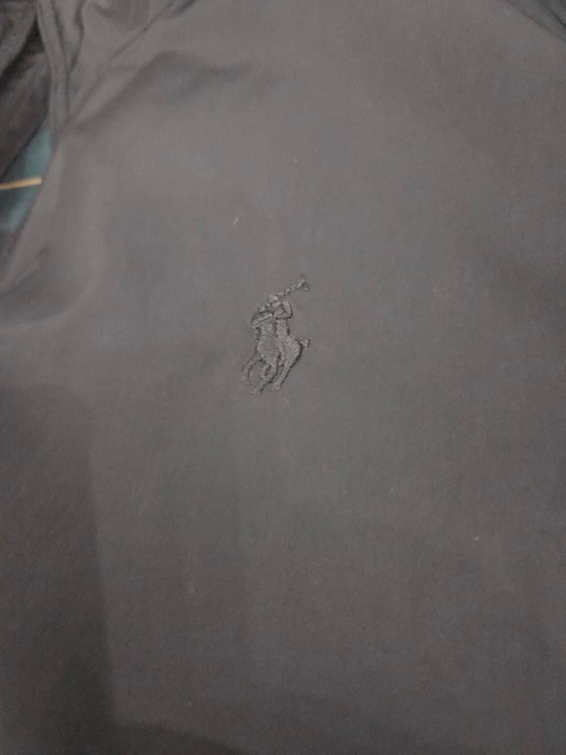 폴로 랄프로렌 블랙 블루종 자켓_M 상품이미지4