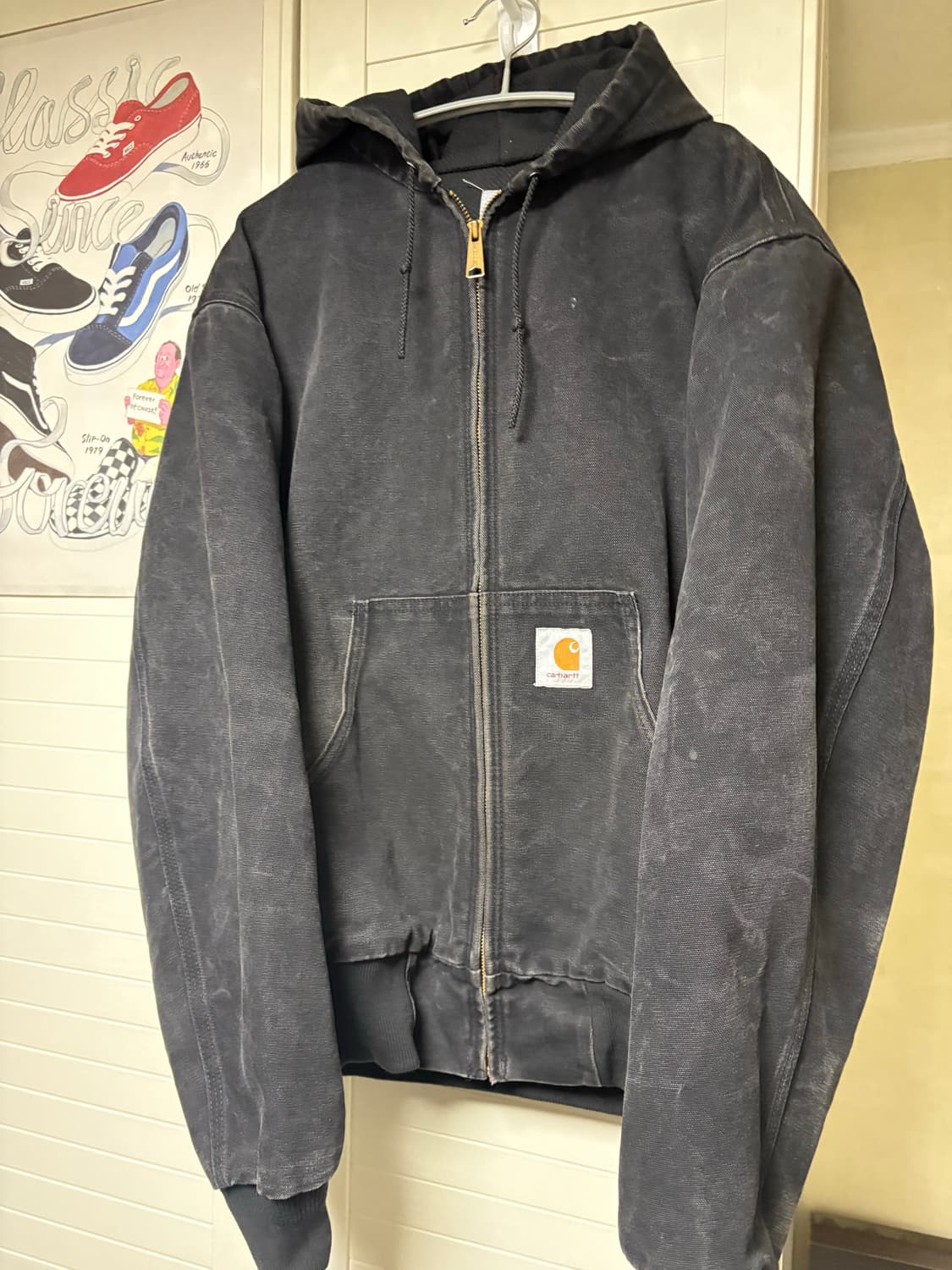 칼하트  액티브자켓 JR105 블랙(L) 상품이미지1