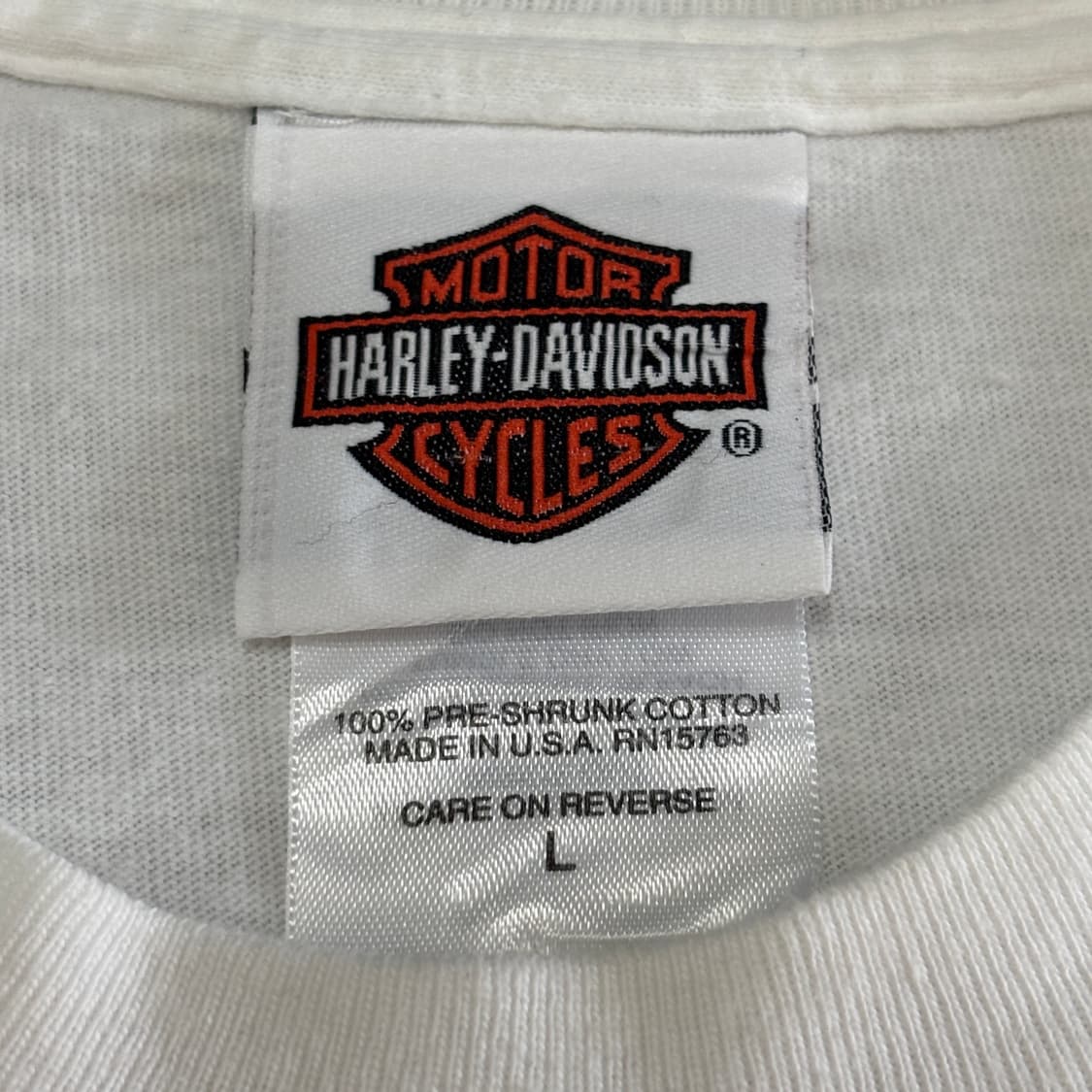 빈티지 할리데이비슨 플레임 롱슬리브 티셔츠 상품이미지8