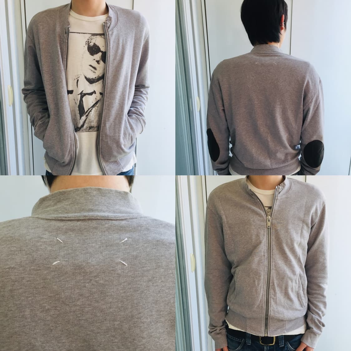 MAISON MARGIELA 코튼 패치 집업 상품이미지1