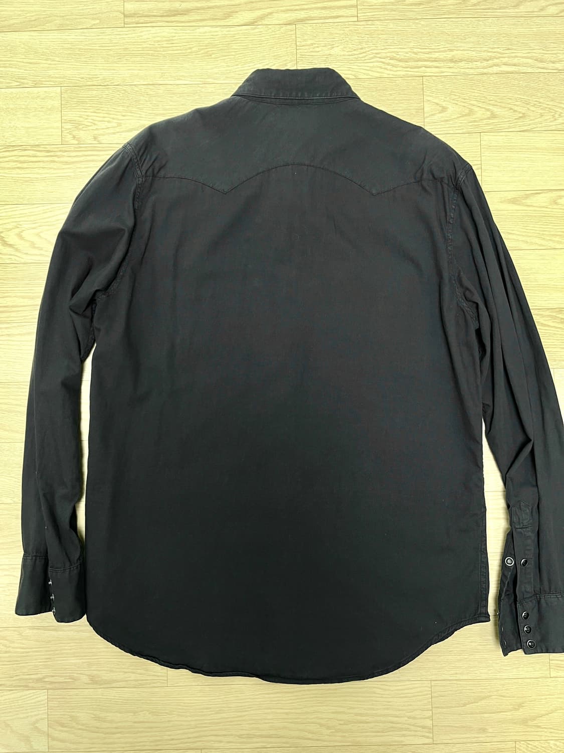 RRL 더블알엘 슬림핏 트윌 웨스턴셔츠 상품이미지3