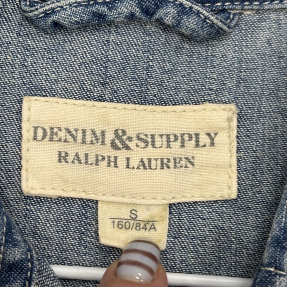 데님 앤 서플라이 랄프로렌 웨스턴 데님 셔츠 S P00014 상품이미지3