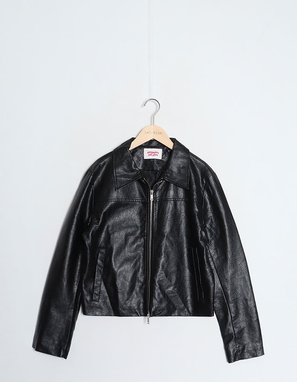 ORDINARY HOLIDAY Faux Leather Jacket 상품이미지1