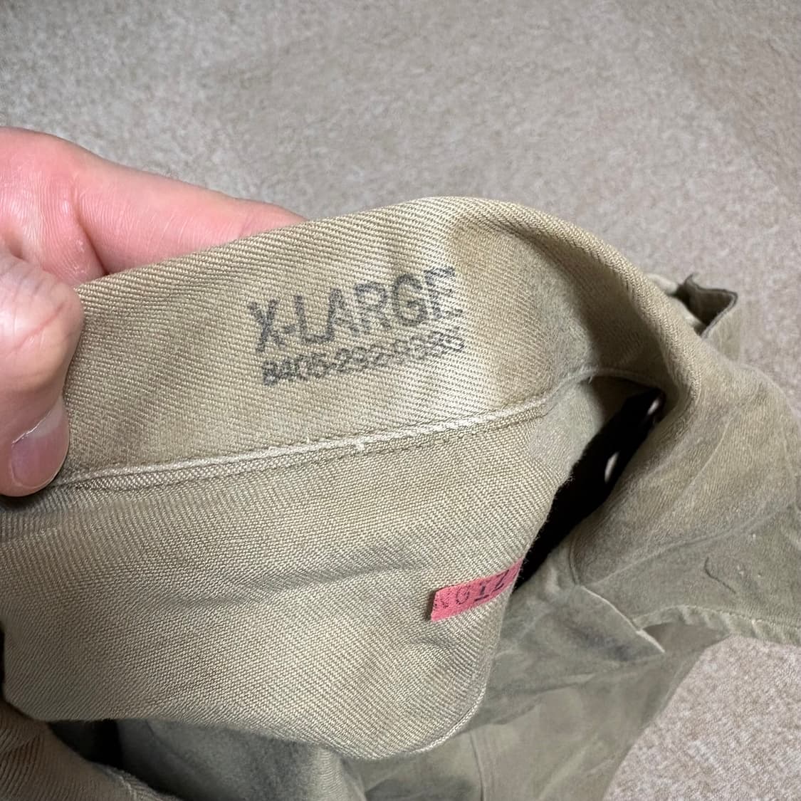 미육군 밀리터리 반팔셔츠 XL 상품이미지7