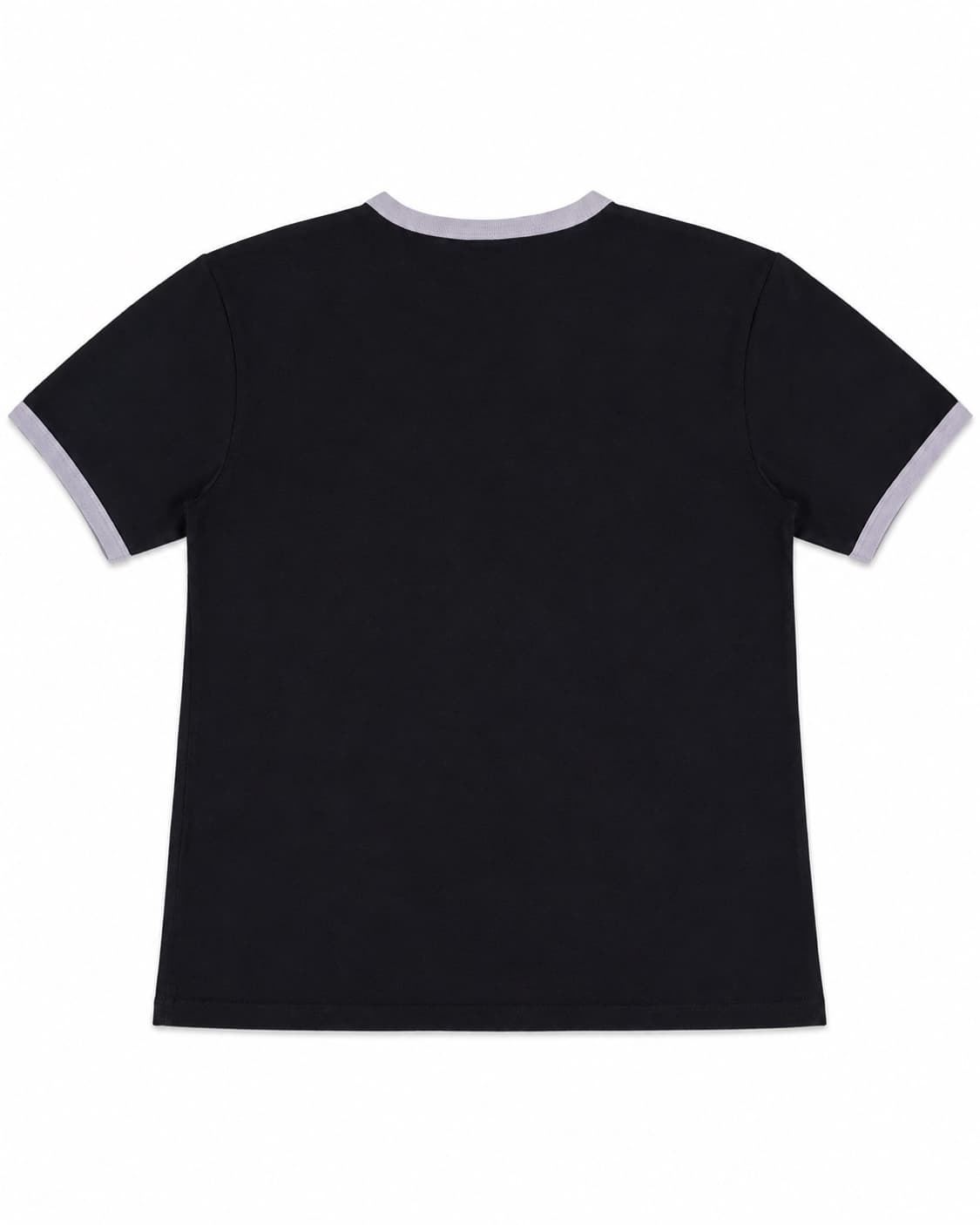 아캄 Cracked Car Ringer Top (Black) 상품이미지3