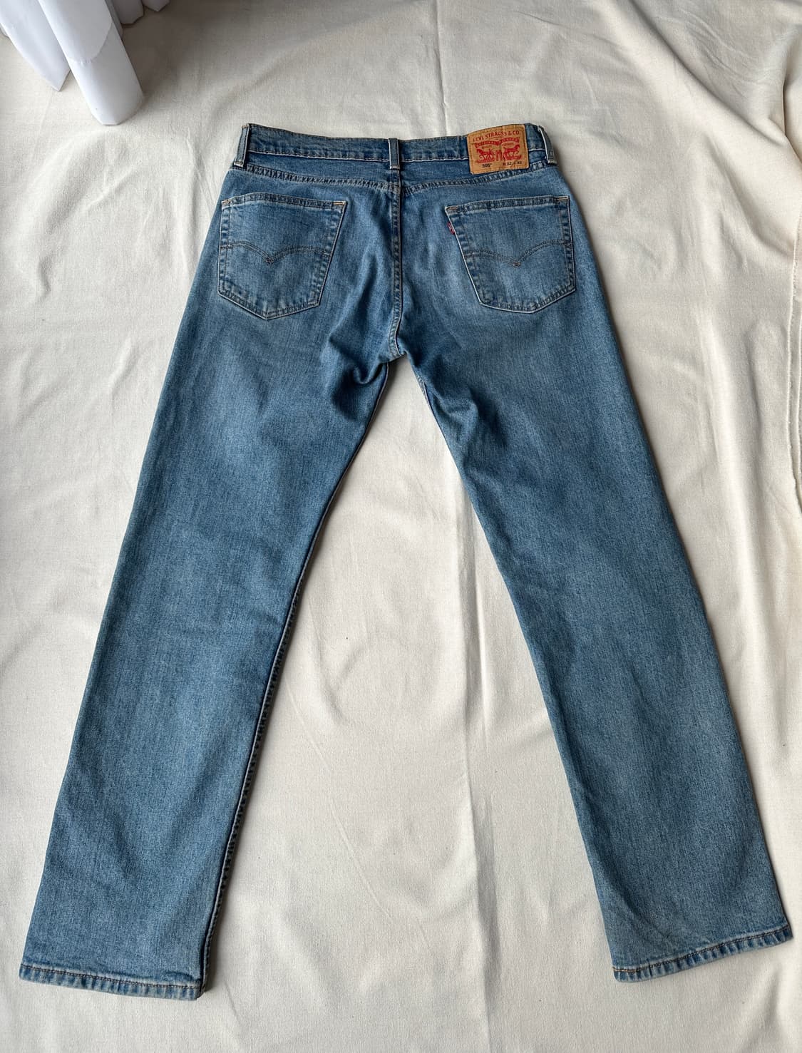 리바이스 505 레귤러 스트레이트핏 데님팬츠 32 상품이미지4