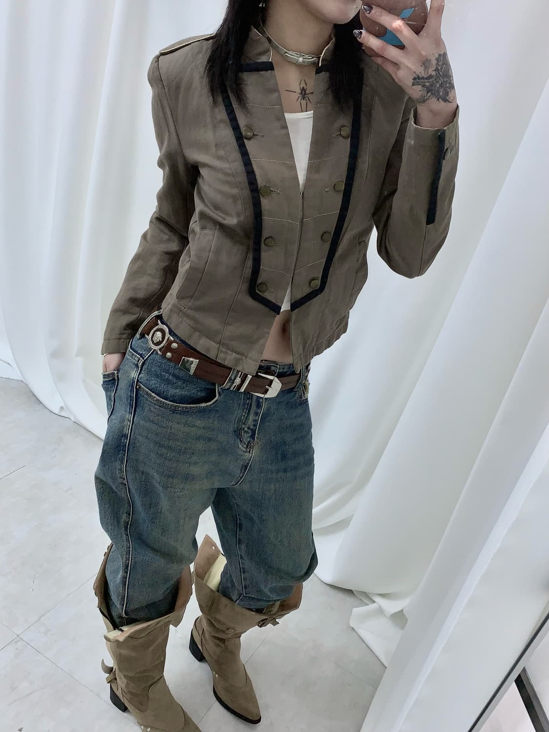 산드로 카멜 나폴레옹 자켓 상품이미지1