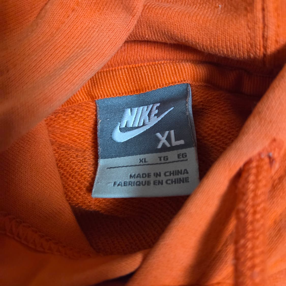 XL 나이키 후드 오렌지 57 상품이미지3