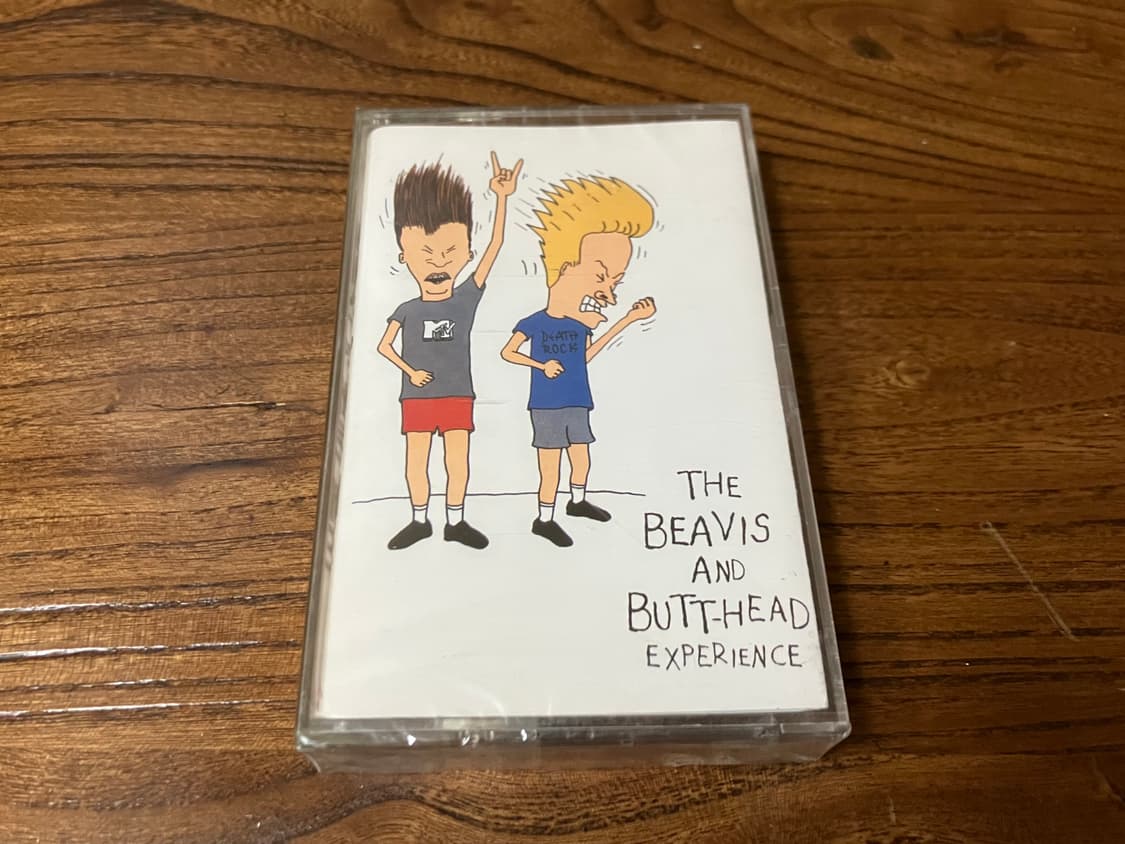 90s 애니 영화 비비스앤벗헤드 OST 라이센스 초판 미개봉 카세트테이프 상품이미지1