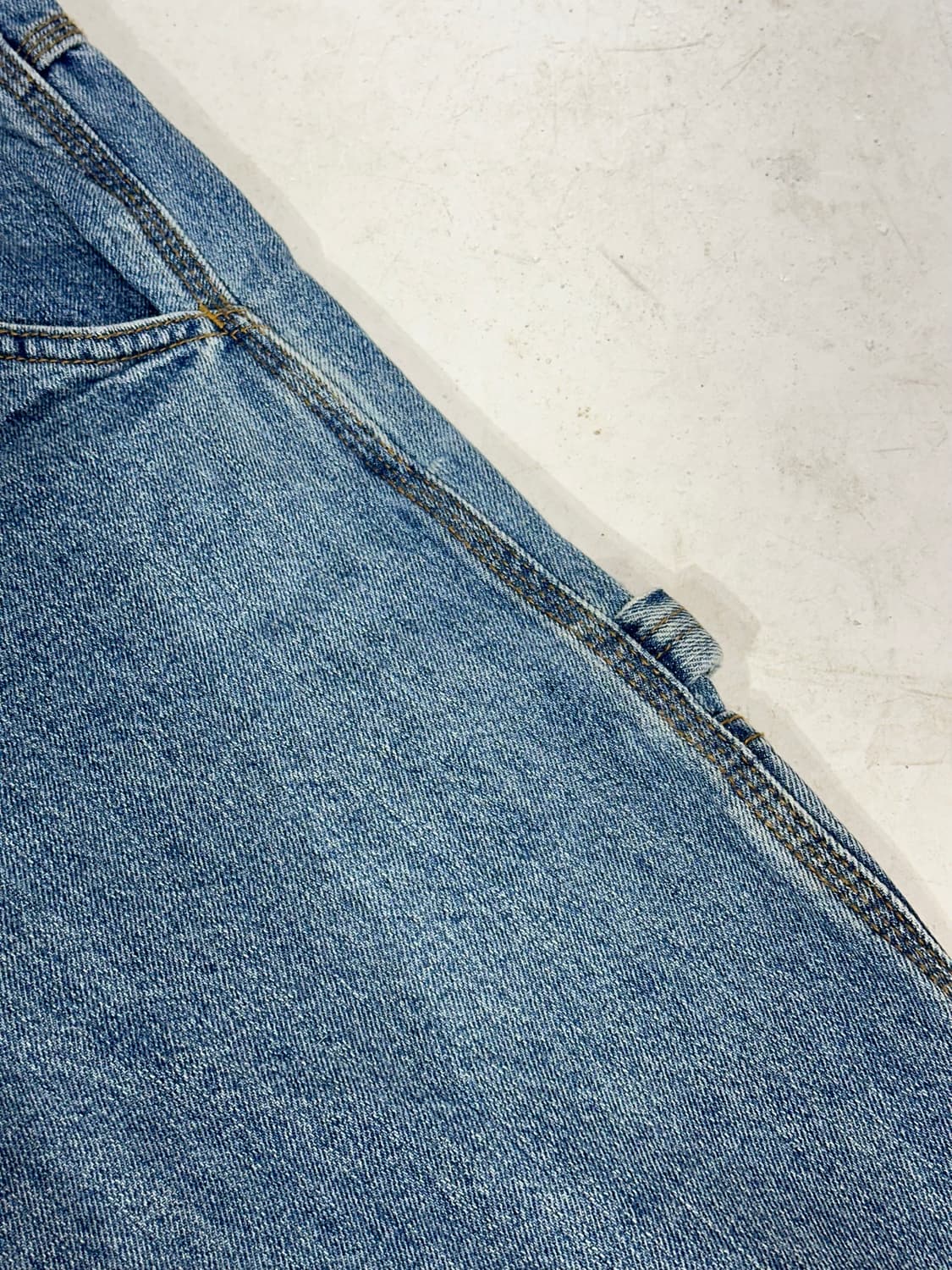 90s 빈티지 연청 해머 카펜터 데님 워크 팬츠 청바지  상품이미지7