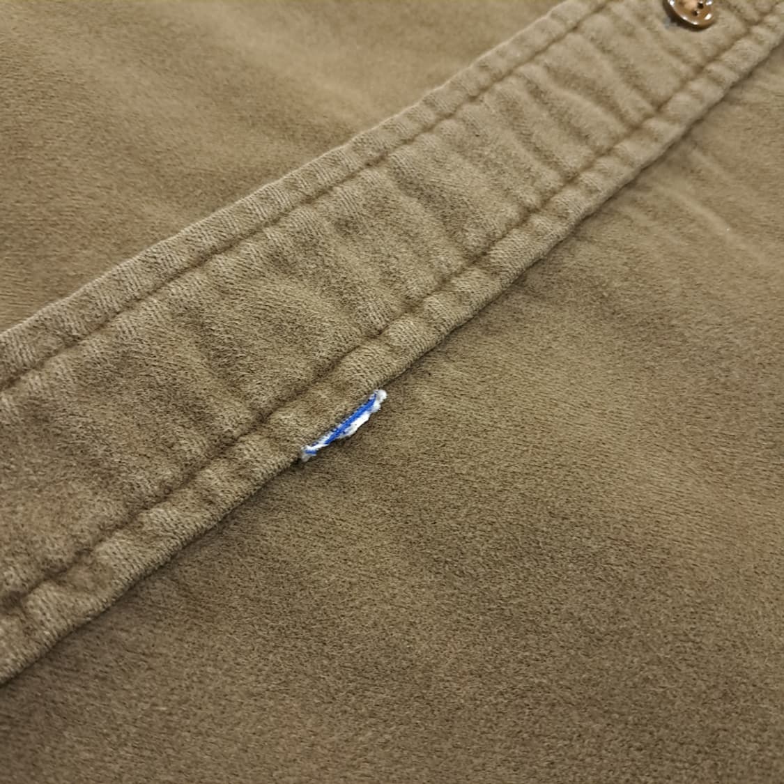 CL161 XL 폴로 브러시드 코튼 워크 셔츠 상품이미지5