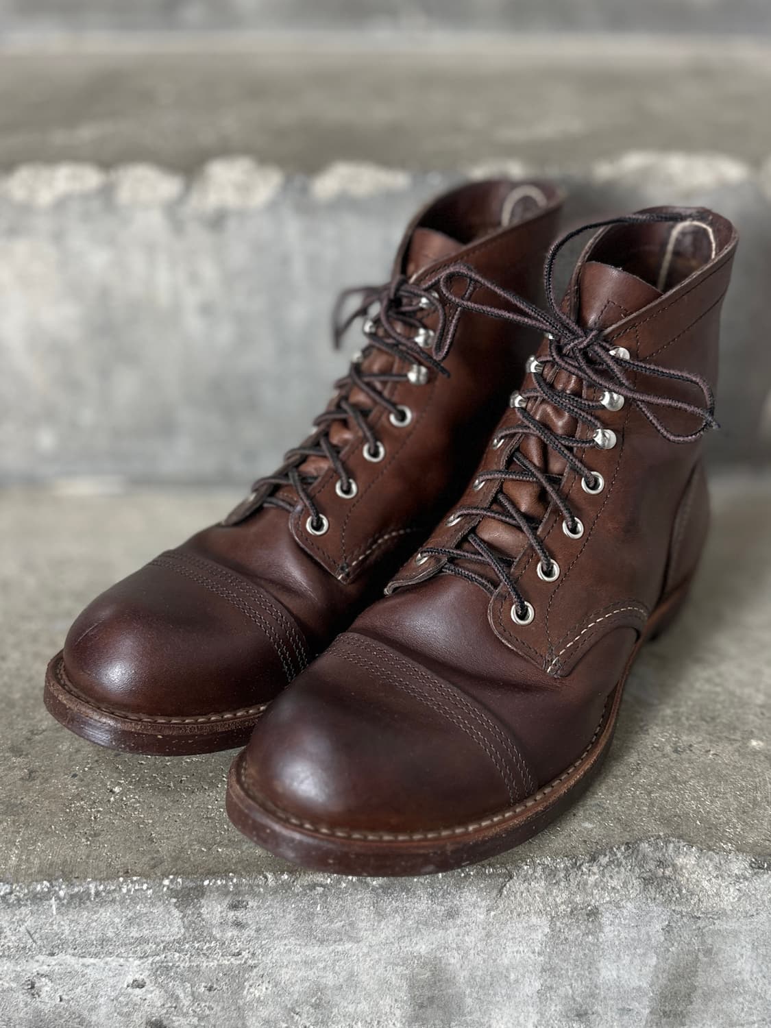 OG USA Made 레드윙 8111 아이언레인저 워크 부츠 상품이미지3