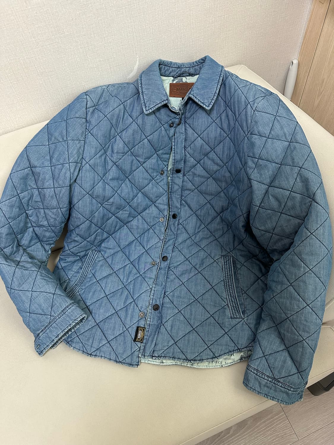 바버 솔렉스 퀼트 셔츠 (정품) 상품이미지1