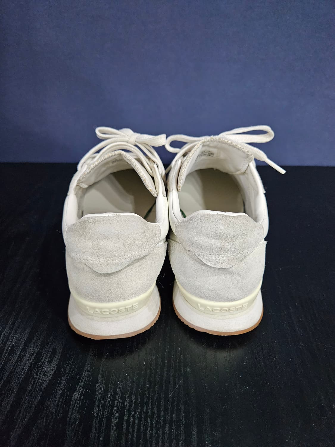 라코스테 아이보리컬러 남성 260 스니커즈  상품이미지3