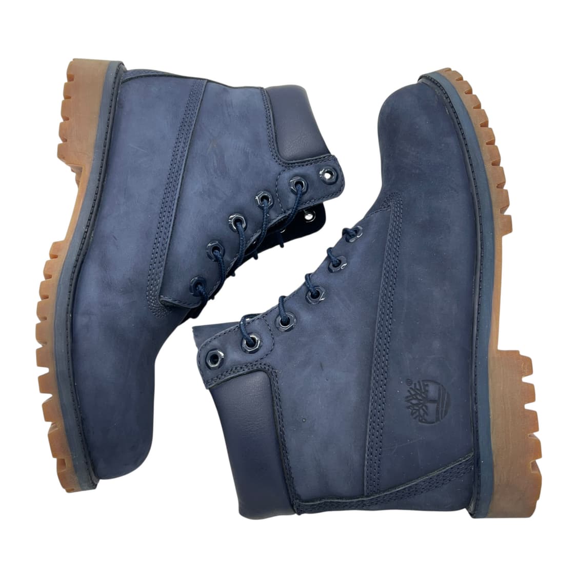 240 W 팀버랜드 6인치 부츠 네이비 상품이미지3