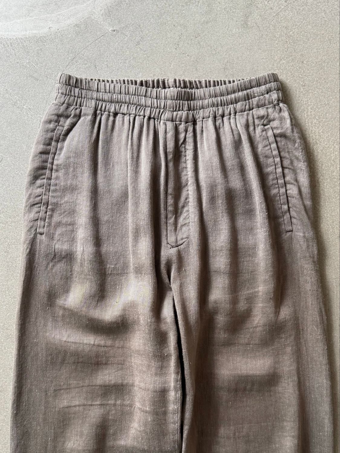 URU Linen Cupro Relaxed Easy Trousers 상품이미지2