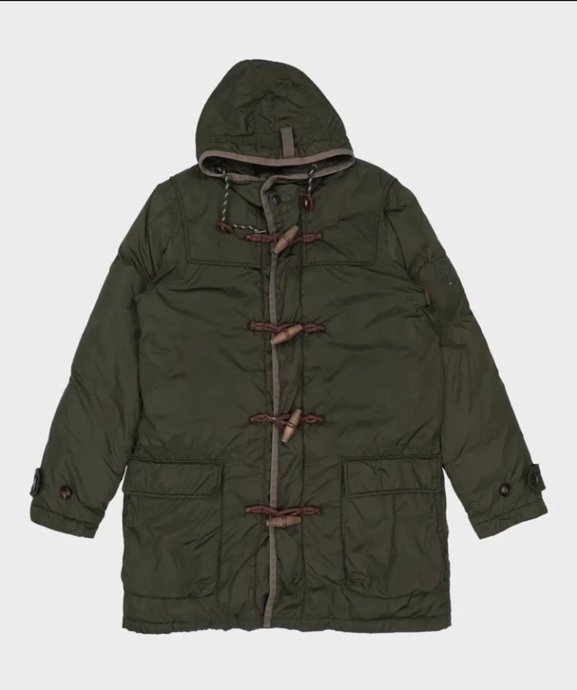 타미힐피거 더플코트 패딩 카키 상품이미지1