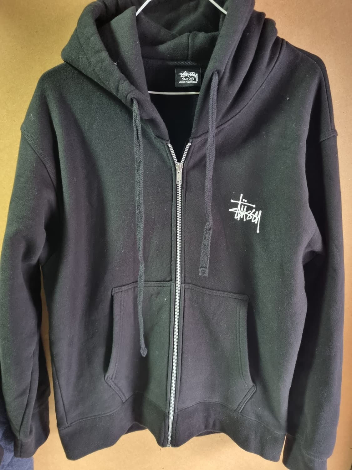 스투시 기모 후드집업  상품이미지1