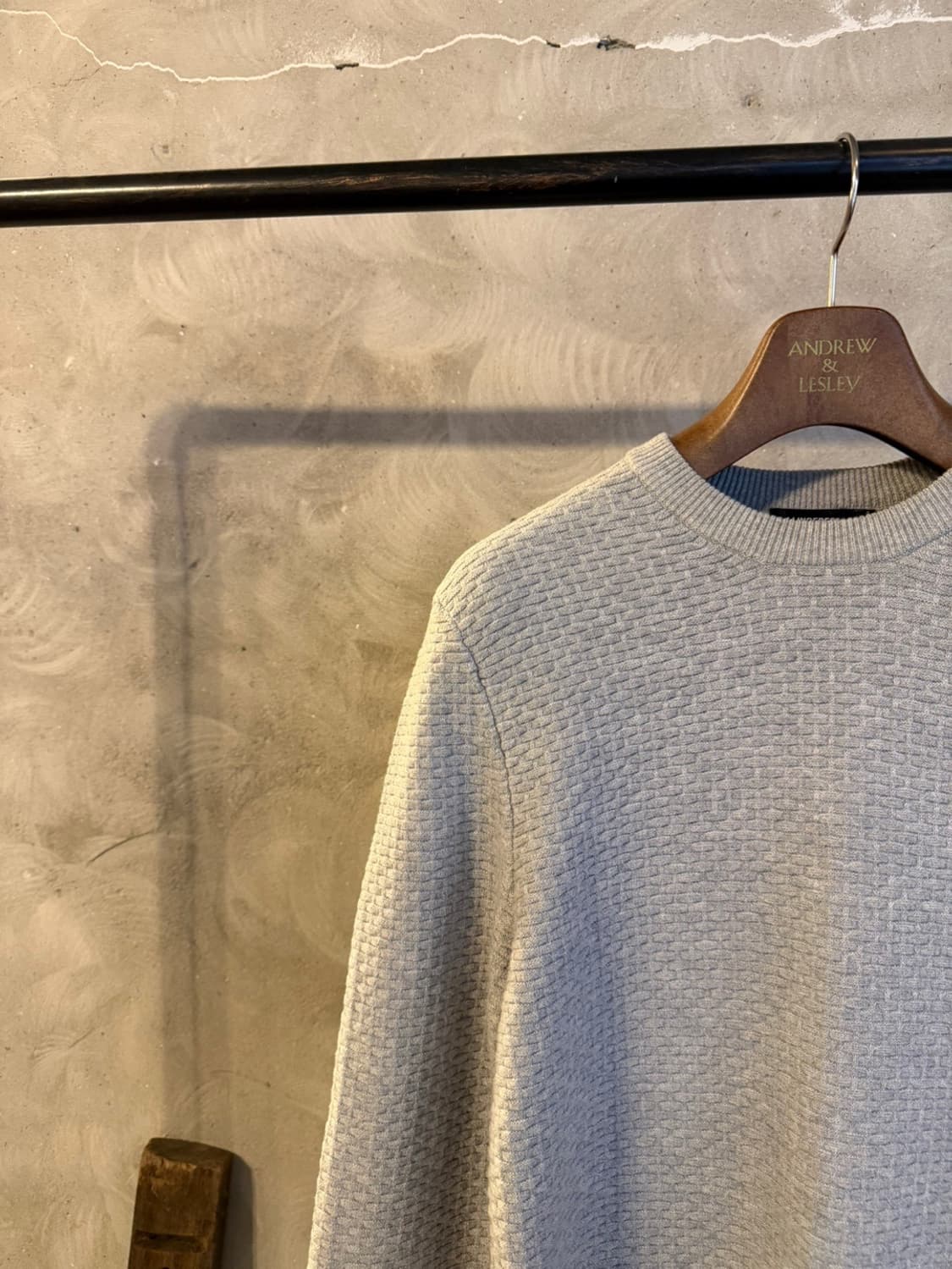 제이린더버그 와플 맨투맨 100 상품이미지2