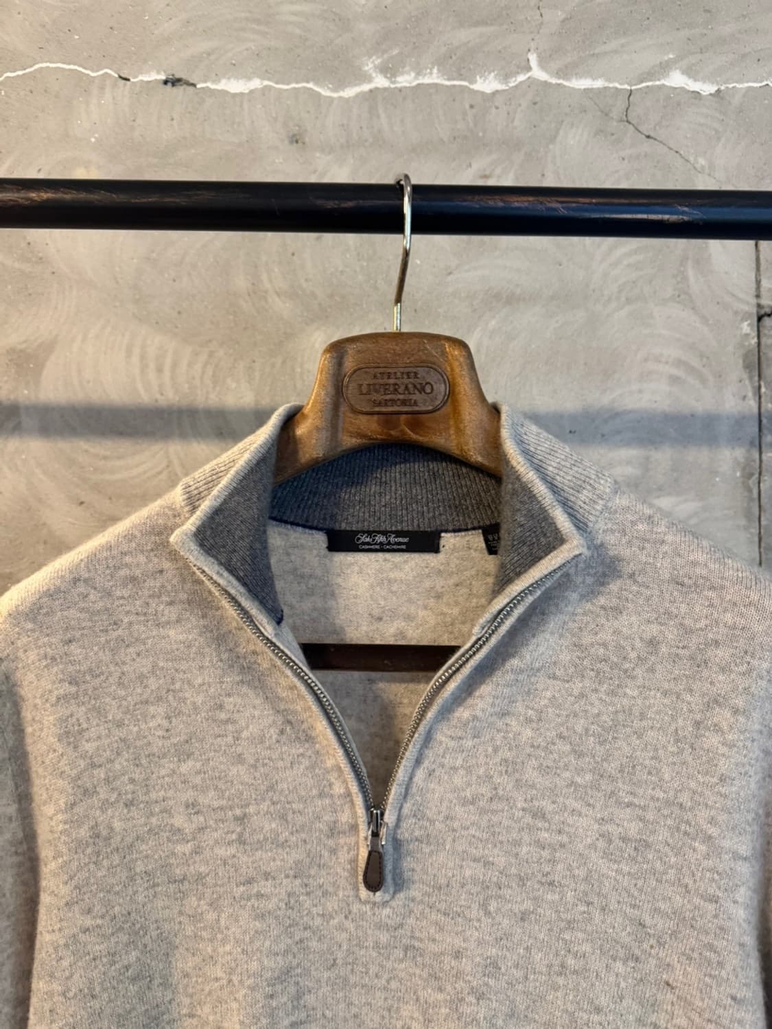 삭스피프스애비뉴 짚업 니트 105 상품이미지3